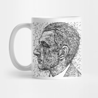 MAURICE RAVEL ink portrait .1 Mug